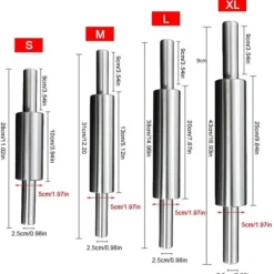 Kavlar-Kavel i rostfritt stål Non Stick Kavel för att baka deg Pizza Paj Bakning Verktyg Kökstillbehör