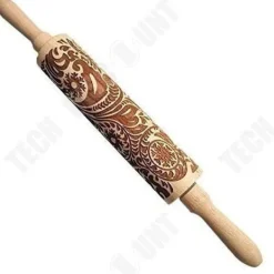 Kavlar-Kavelbräda - TD® - Snöflinga - Naturligt trä - 35x5 cm - Diskmaskinssäker