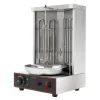 Kebab-/Gyrosgrill - Elektrisk Vertikal Rotisseri - 3000W - 2 Brännare - 50–300°C - 220V - 10 kg Kapacitet - Rostfritt Stål 201