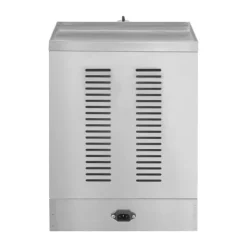 Kebab-/Gyrosgrill - Elektrisk Vertikal Rotisseri - 3000W - 2 Brännare - 50–300°C - 220V - 10 kg Kapacitet - Rostfritt Stål 201