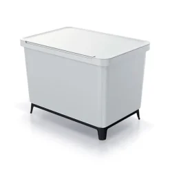 Källsorteringskärl-Keden Återvinningstunna 2x23l Systema 56x39x41 Cm Silver