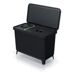 Keden Återvinningstunna 1x10l+1x23l Systema 57x29x41 Cm Durchsichtig