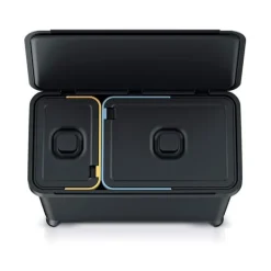 Keden Återvinningstunna 1x10l+1x23l Systema 57x29x41 Cm Durchsichtig