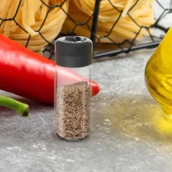 Salt- & Pepparströare-KEMP kryddbehållare i glas med sil 230 ml