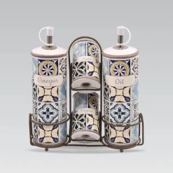 Keramiskt kryddset 5-delat MAESTRO Holiday in Porto MR-20005-04S