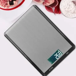 10kg/1g Rostfritt Stål Köksvåg Bärbar Elektronisk Digital Matvåg för Bakning