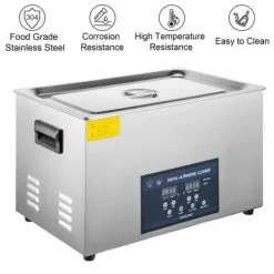 28/40KHz dubbelfrekvens ultraljudsrengörare med 3,2L tank, justerbar uppvärmning/arbetstid, 3 rengöringslägen, genomtänkt design