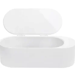 40KHz HF Ultraljudsrengöringsmaskin 30W för glasögon, smycken, hushållsrengöringsapparat 400ml EU-kontakt 220V