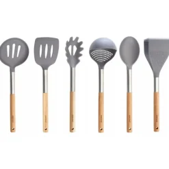 Kinghoff 6-delars köksredskapset KH-1325 i akacieträ