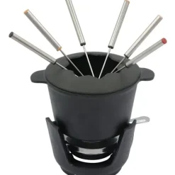 Kinghoff Fondue Set för 6 Personer Gjutjärn KH-1195