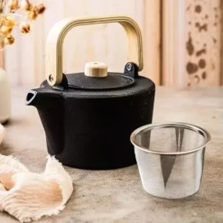 KINGHOFF Gjutjärnsbryggare KH-1845 1,3L med filter