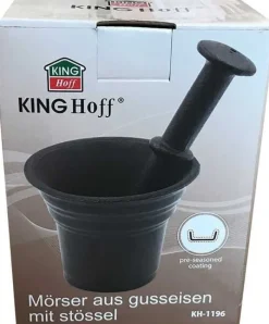 Mortlar & Mortelstötar-KingHoff. Gjutjärnsformning KINGHOFF KH-1196