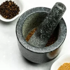 Mortlar & Mortelstötar-KINGHOFF GRANITMORTEL Ø12cm KH-1679