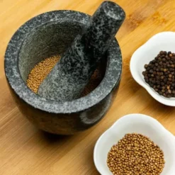 Mortlar & Mortelstötar-KINGHOFF GRANITMORTEL Ø12cm KH-1680