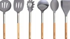 Köksutrustningsset-KingHoff Köksredskap i akacia, 6 delar Kinghoff KH-1325