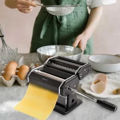 KINGHOFF Pastamaskin KH-1927 i rostfritt stål