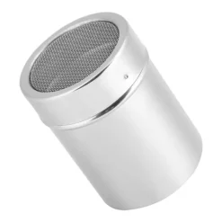 Kök Rostfritt Stål Choklad Shaker Kakao Kaffepulver Mesh Dispenser