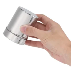 Kök Rostfritt Stål Choklad Shaker Kakao Kaffepulver Mesh Dispenser