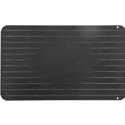 Kök Snabbtina tallrik Aluminium avfrostningsbricka Skärbräda för fryst kött skaldjur