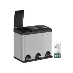 Köksavfallsbehållare 3 x 8 liter