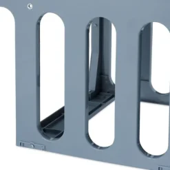 Källsorteringskärl-Köksavfallshink, Inbyggd dubbel avfallshink, 35x34x48 cm, Grå