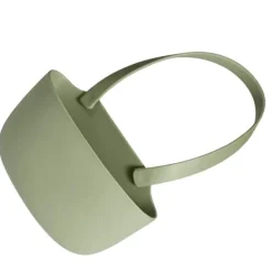 Diskhokorgar-Köksavloppsställ Hängande korg med avloppshål Stor kapacitet Mjuk flexibel diskbänk Avloppskorg Hängpåse Grön