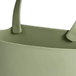 Diskhokorgar-Köksavloppsställ Hängande korg med avloppshål Stor kapacitet Mjuk flexibel diskbänk Avloppskorg Hängpåse Grön