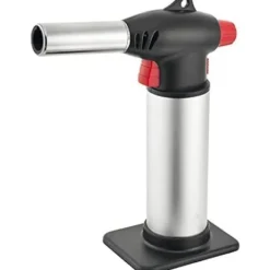 Köksbrännare i Rostfritt Stål - Tescoma CARAMELLATORE – Justerbar Flamma, Säkerhet, Ideal för Karamellisering och Gratinerande