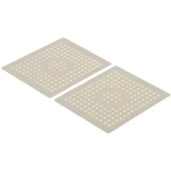 Köksdiskmatta 2 st livsmedelsklassat gummimaterial halkfri lätt att rengöra diskbänksskyddsmatta för kök