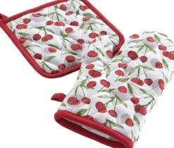 Grytlappar & Grillvantar-Kökshandske och dyna, 18 x 28 cm, RUBY