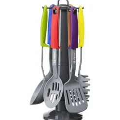 Köksredskap - Flerfärgad - Set om 6 - Nylon - Roterande stöd - Värmebeständig +240°C