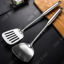 Köksutrustningsset-Köksredskap - TD® - 7 Delar - Rostfritt Stål - Non-stick - Modern Design