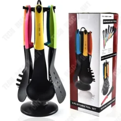 Köksredskap - TD® - Set med 6 delar - Nylon - TPR - PP
