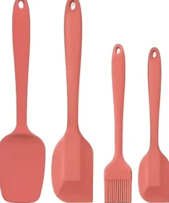 Köksredskap - UTMÄRKT - KO-404002790ruzo - 4 delar - Silikon - Rosa