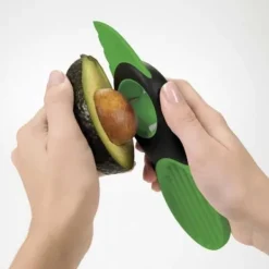 Matskalare & Urkärningsverktyg-Köksredskap Fruit Pitter 3-i-1 Avocado Slicer Grön Splits Pits Skivor