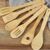 Köksredskap i bambu set om 6 st. - Träslevar i bambu