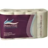 Pappershanddukar-Köksrulle Pristine Extra Soft 2-lagig 18 m Ny fiber,8 pk x 4 rl /krt