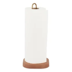 Köksrullehållare, Trä, 30.5x13x13 cm, Natur