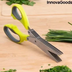 Kökssax i rostfritt stål med 5 blad - Multiblad