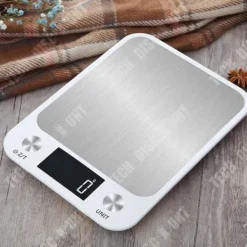 Köksvågar-Köksvåg - TECH DISCOUNT - 5kg - Elektronisk - LCD-skärm - Tara-funktion