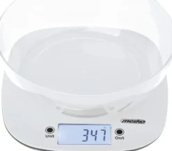 Köksvågar-Köksvåg Adler köksvåg med skål | MS 3179w | Gradering 1 g | Displaytyp LCD | Vit