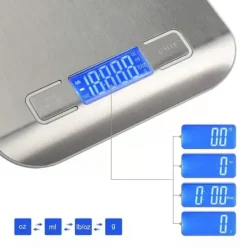 Köksvågar-Köksvåg av rostfritt stål