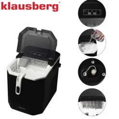 Ismaskiner-KLAUSBERG Ismaskin KB-7883 1,2L 100W Svart
