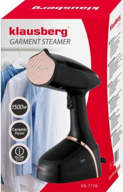 Ångpressar-KLAUSBERG KB-7778 kläder och tygångare