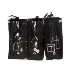 Källsorteringskärl-Källsorteringskassar 3-pack för Enkel Avfallshantering