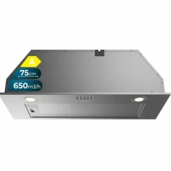 Köksfläktar-Klocka Cecotec Bolero Flux IM 756500 Inox A 630 m³/h