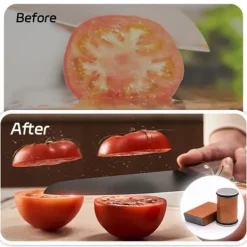 Köksknivar-Knivslip med Industriell Diamant – Rotationsknivslipare, Sliphjulsverktyg med 15° och 20° Multi-vinkel Knivslipningsverktyg, Lämpligt för Köksknivar | CDON