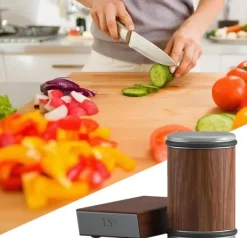 Knivslip med Rullar–Whetstone Rotationsknivslipare med Industriell Diamant 15° och 20° för Knivslipning, Knivslipningssystem med Rullar för Köksknivar | CDON