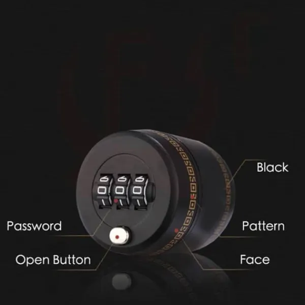 Flaskstopp & Flaskförslutare-Kodlås för flaskor, vin / sprit / läsk /saft mfl