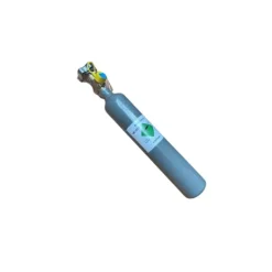 Kolsyremaskin-Koldioxid, CO2 flaska - 0,5 kg, utan flaskbur - Gasflaska, Kolsyreflaska, Kolsyrecylinder, Kolsyrebehållare, Kolsyrepatroner